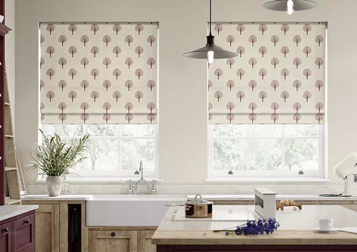 Emily Bond Yew Tree, Mulberry - Twist&Fit Roman Blind - Image 3